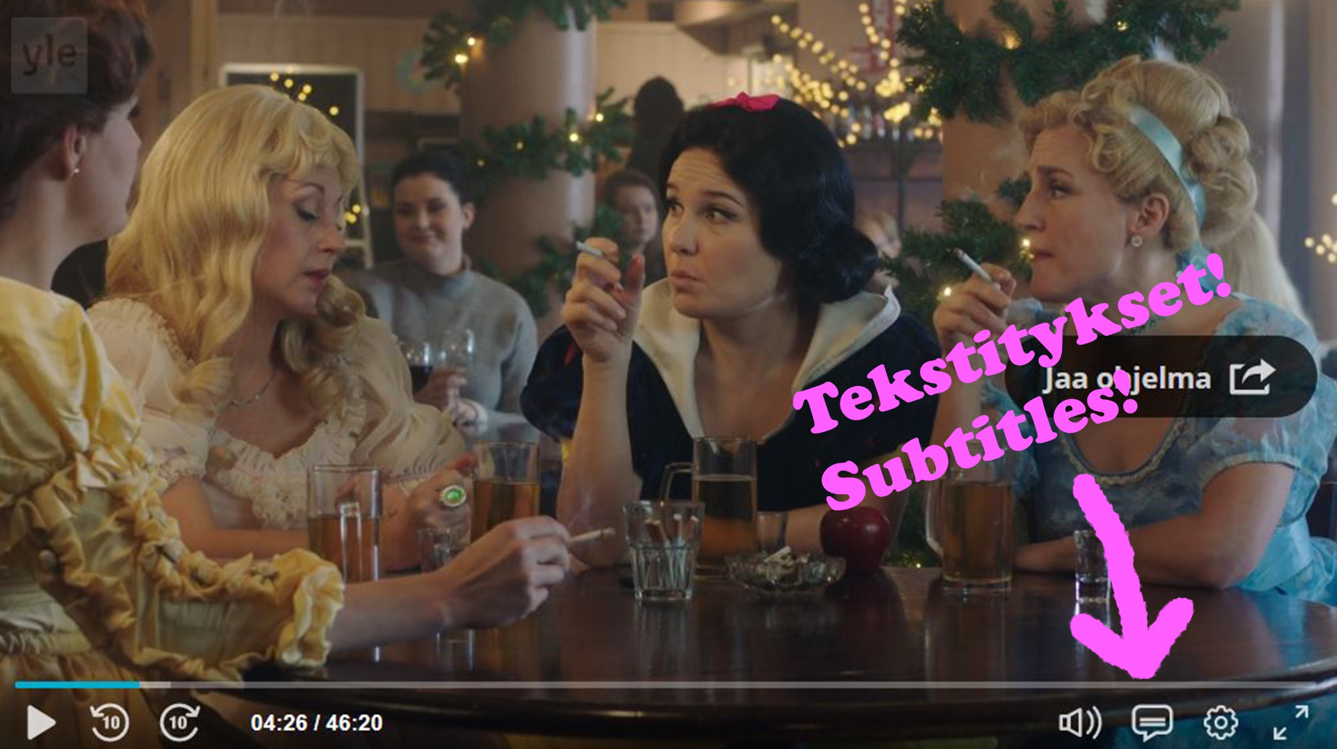 Siskonpeti - sarjassa on tekstitykset suomeksi!